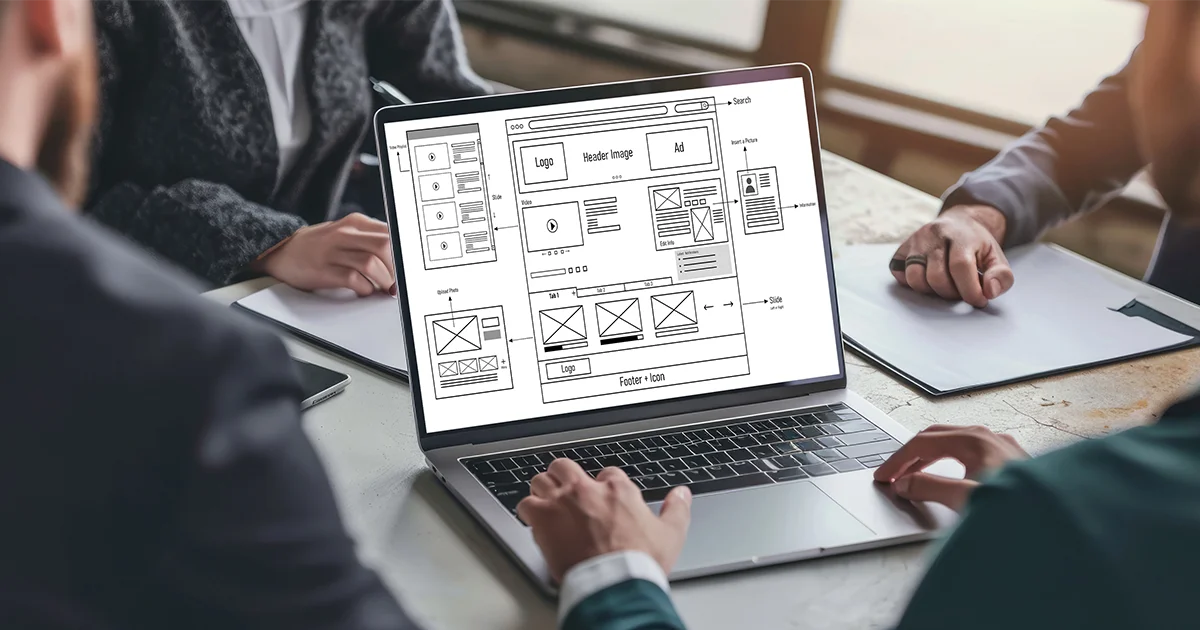 Professional web development and UI/UX design process - Webmap.az